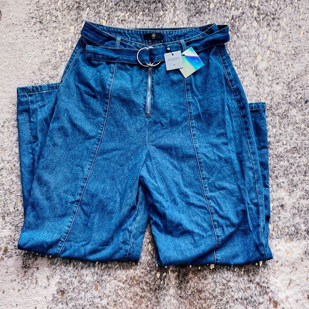 NWT Misguided High Waisted WideLeg Denim CLEARANCE